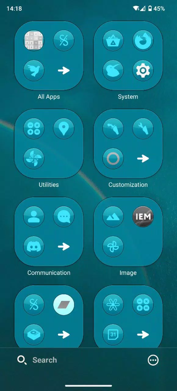 Ion Launcher Screenshots