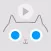 Opal & Moon's animated sticker