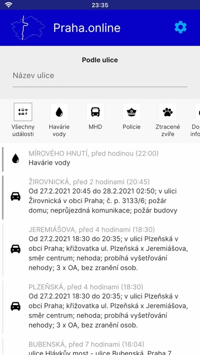 Praha.online স্ক্রিনশট