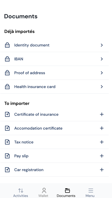 TrustMe: Your Digital Identity Screenshots