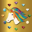 Unicorn Birthstone Stickers