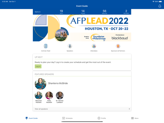 AFP LEAD iPad Screenshots