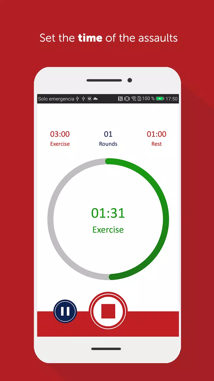 Muay Thai Interval Timer Screenshots
