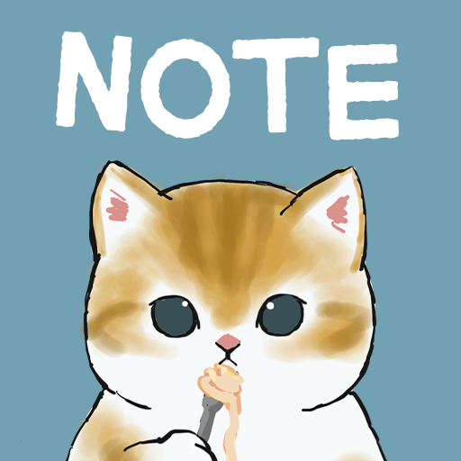 Notepad Cute Cats by mofusand Notepad Cute Cats by mofusand