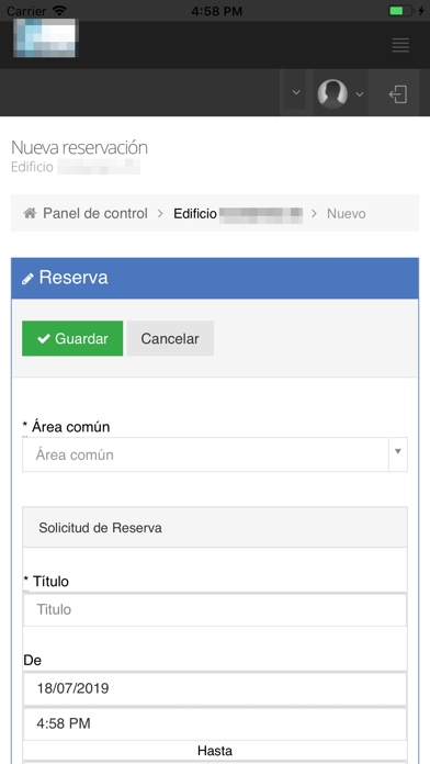 Zentral Administración Screenshots