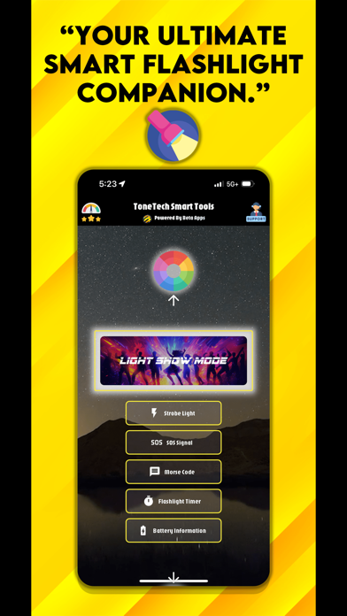 ToneTech Flashlight Pro Screenshots