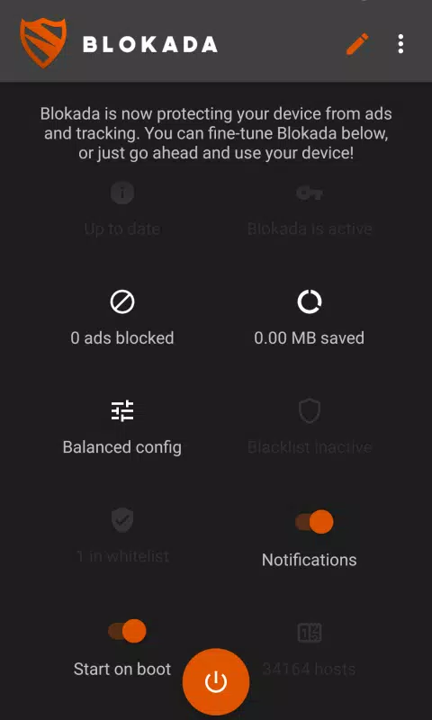 Blokada Screenshots