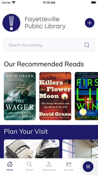 Fayetteville Public LibraryApp Screenshots