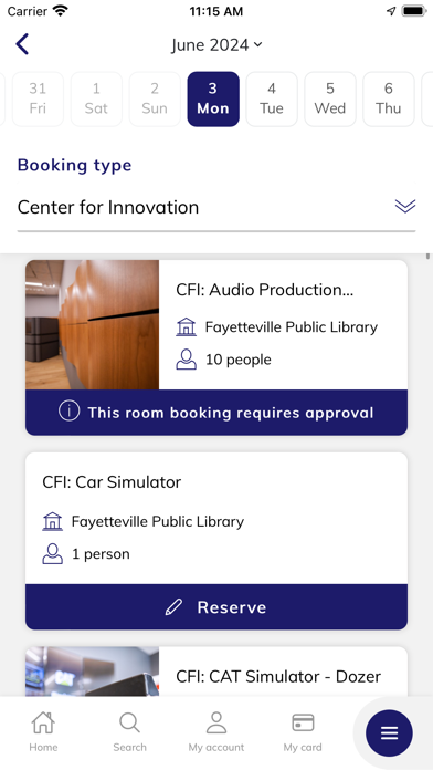 Fayetteville Public LibraryApp Screenshots