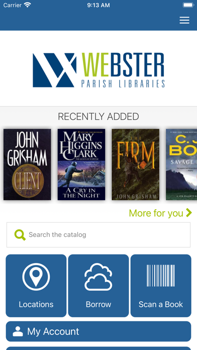Webster Parish Libraries Screenshots