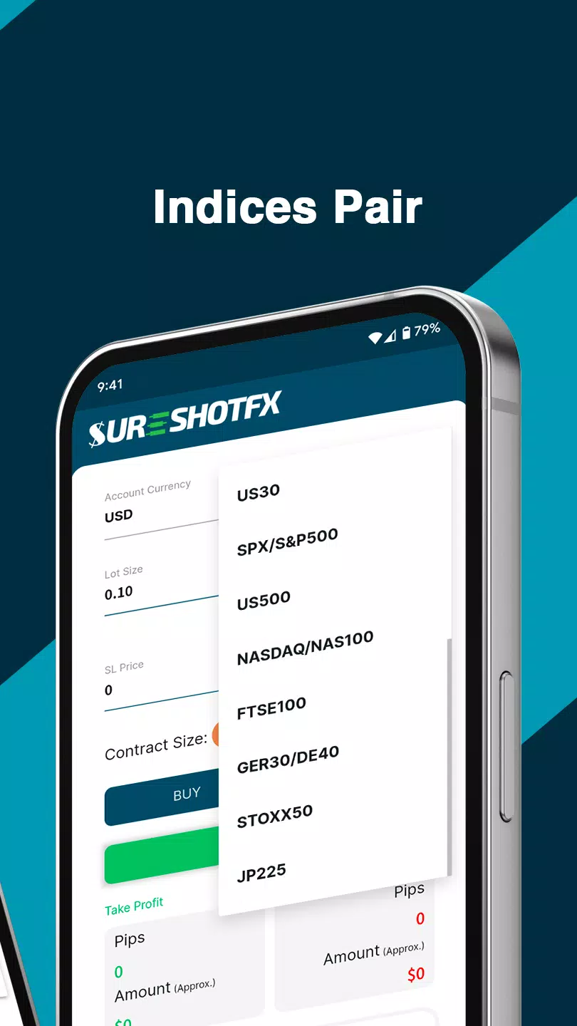Скриншоты SureShotFX - Pip Calculator
