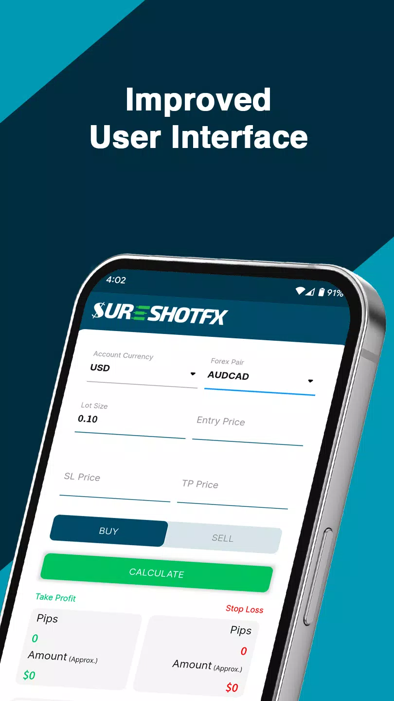 Скриншоты SureShotFX - Pip Calculator