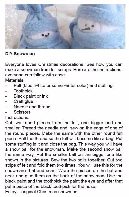 DIY Christmas Decorations Screenshots