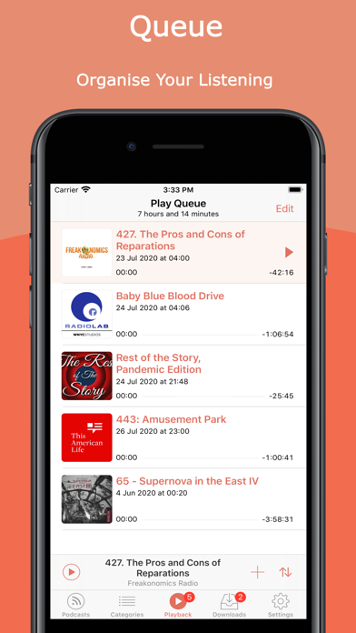 Podcast Player RSSRadio Screenshots