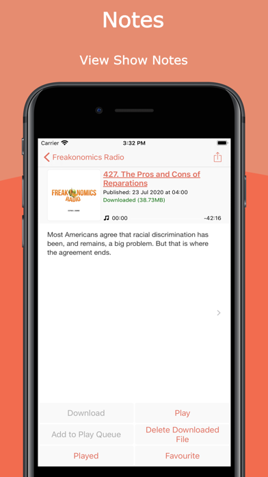 Podcast Player RSSRadio Screenshots