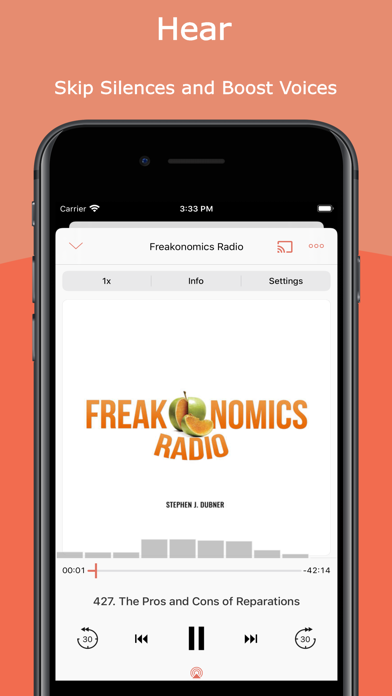 Podcast Player RSSRadio Screenshots