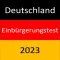 Germany Einbürgerungstest 2023