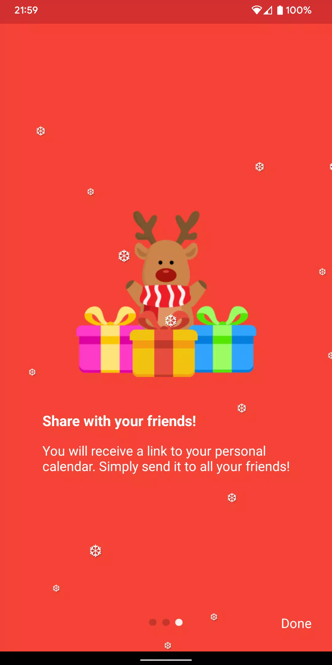 MyAdvent Screenshots