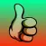 Thumbs down or thumbs up
