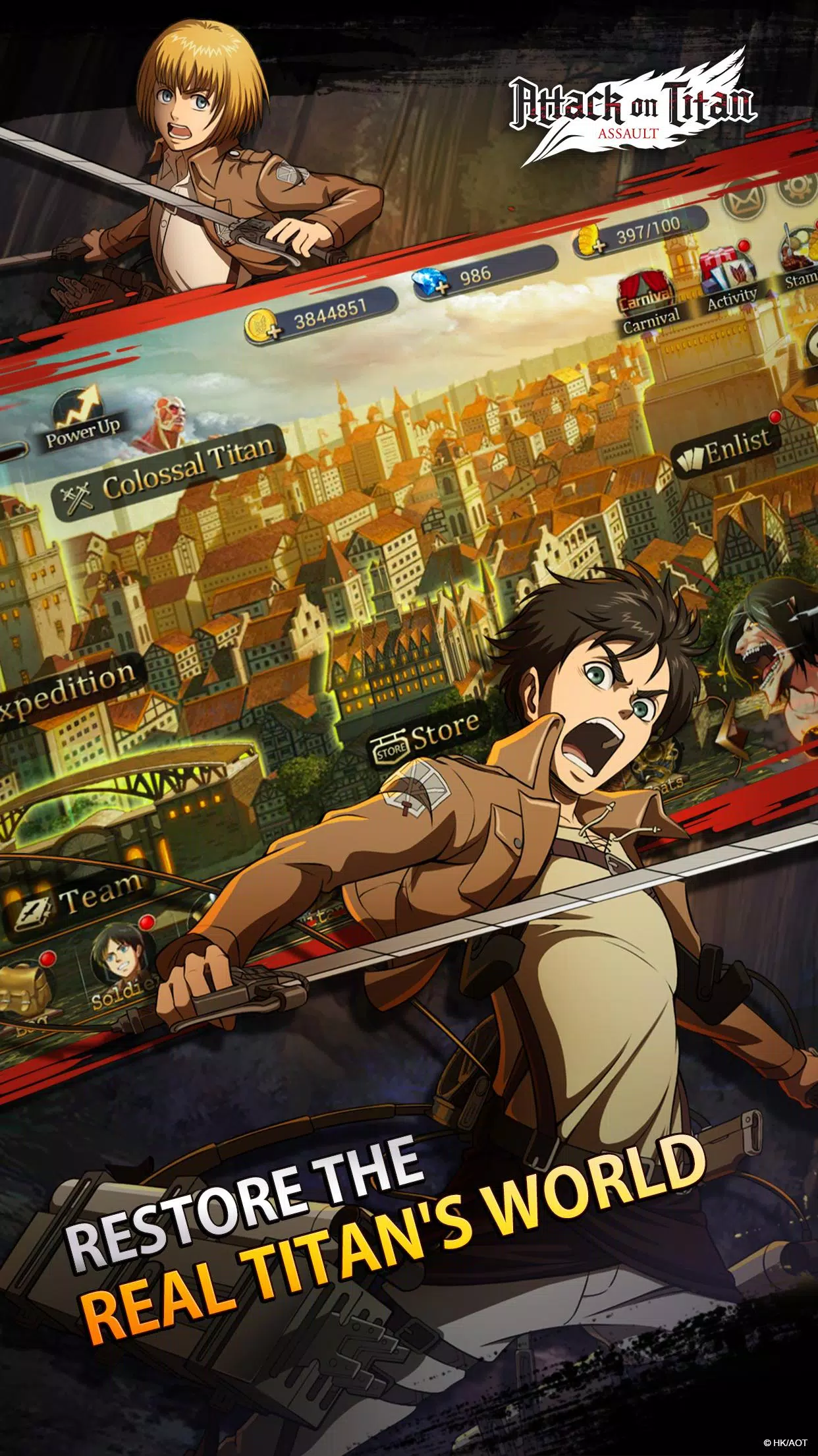 Attack on Titan: Assault Screenshots