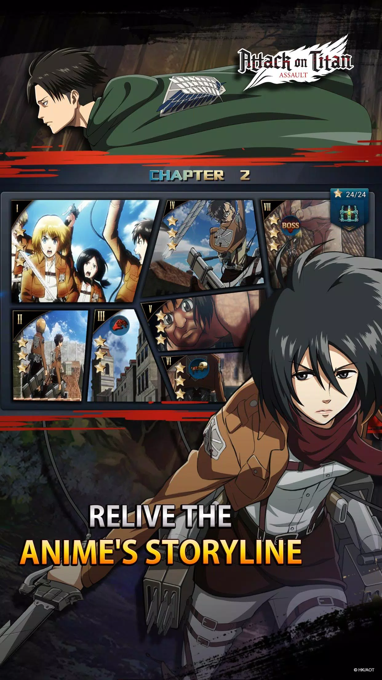 Attack on Titan: Assault Screenshots