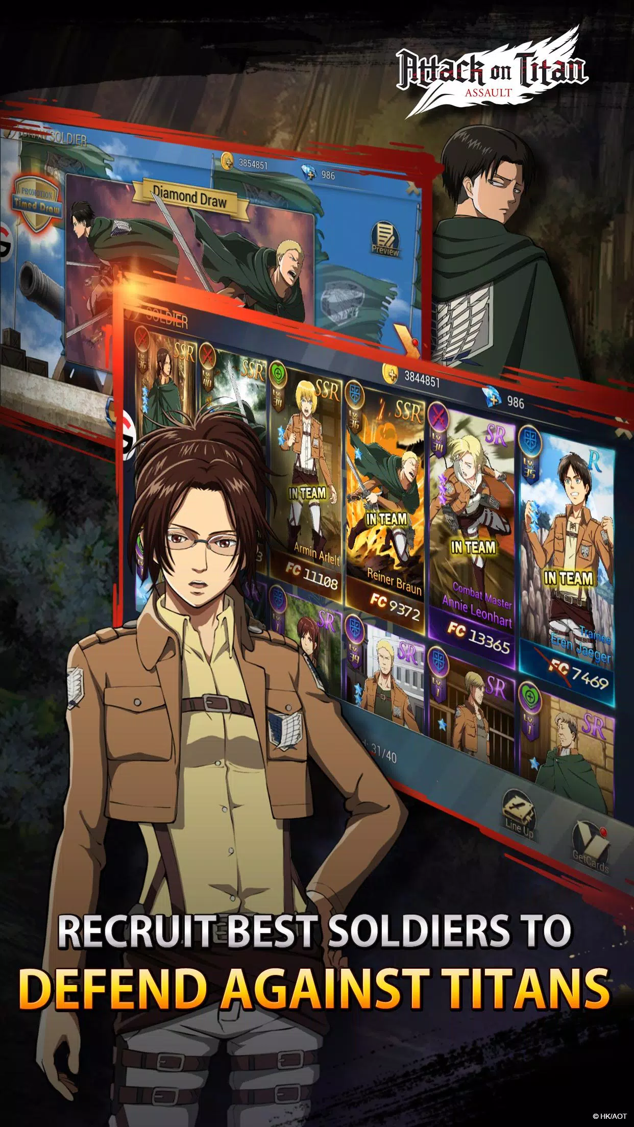 Attack on Titan: Assault Screenshots