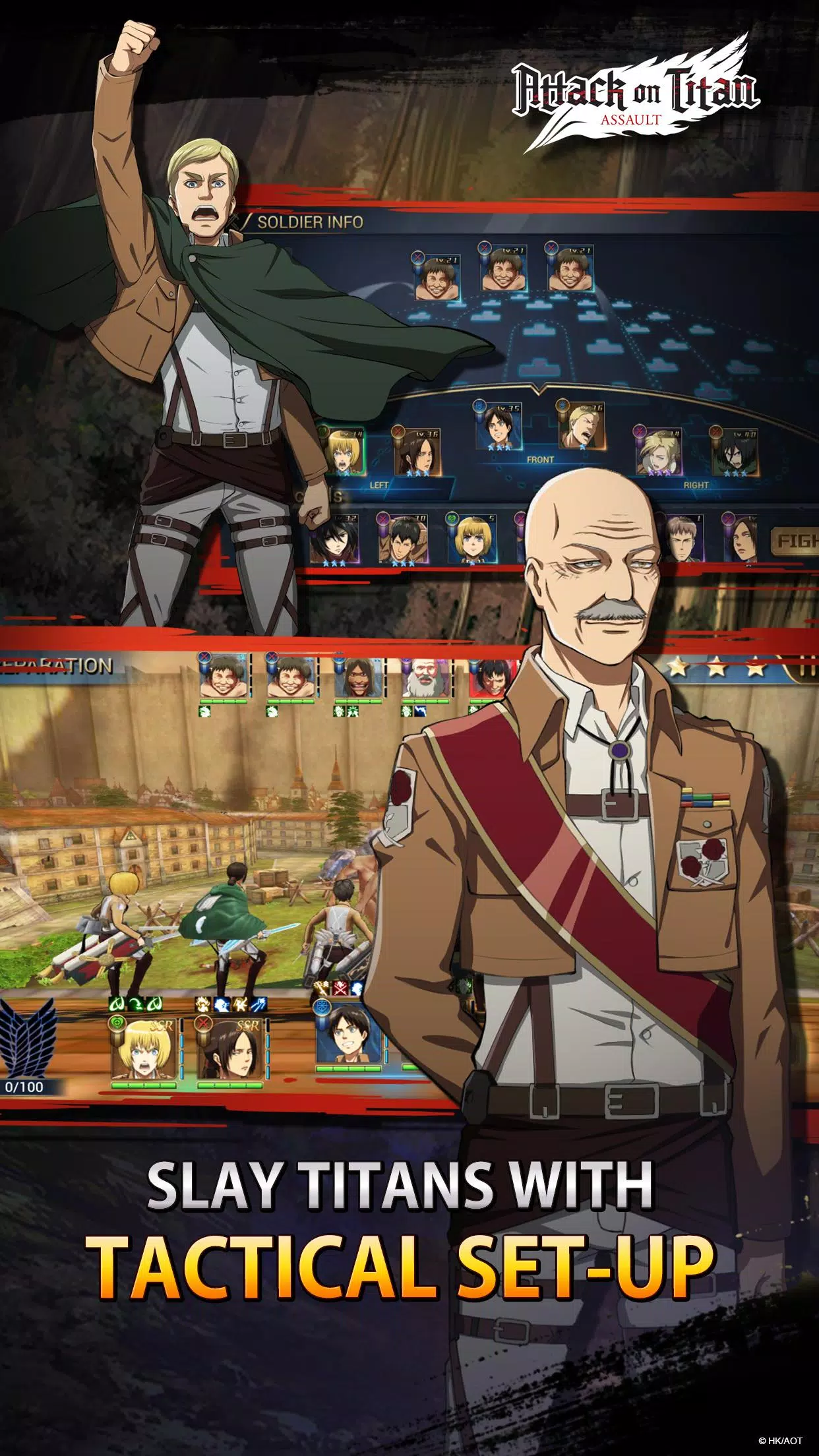 Attack on Titan: Assault Screenshots