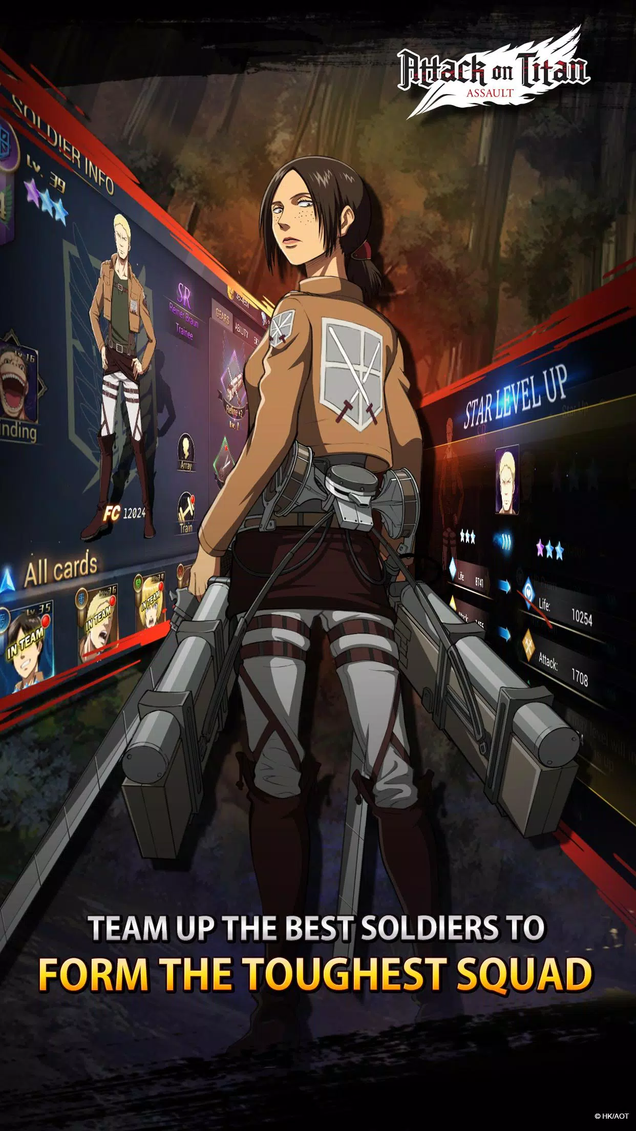 Attack on Titan: Assault Screenshots