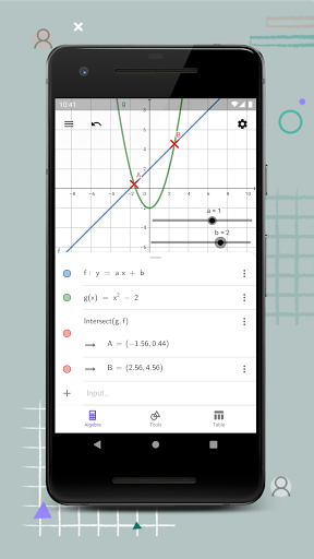 GeoGebra Graphing Calculator Screenshots