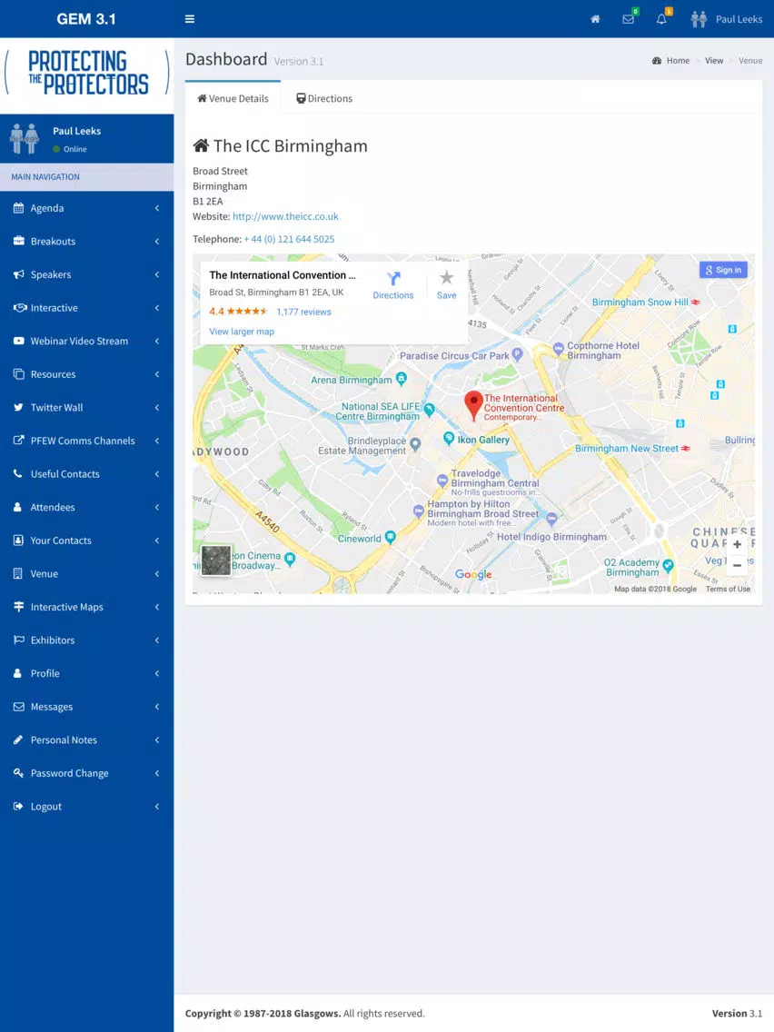 Polfed Conference 2018 App iPad Screenshots