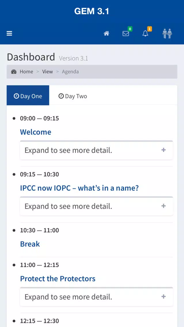 Polfed Conference 2018 App Screenshots