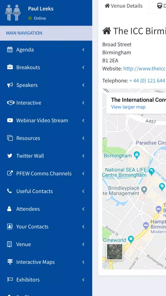 Polfed Conference 2018 App Screenshots