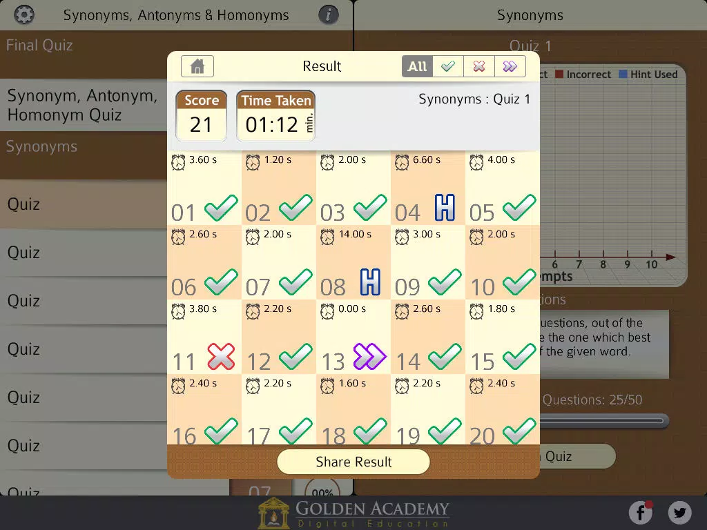 Grammar Expert: Synonyms, Antonyms and Homonyms FREE iPad Screenshots