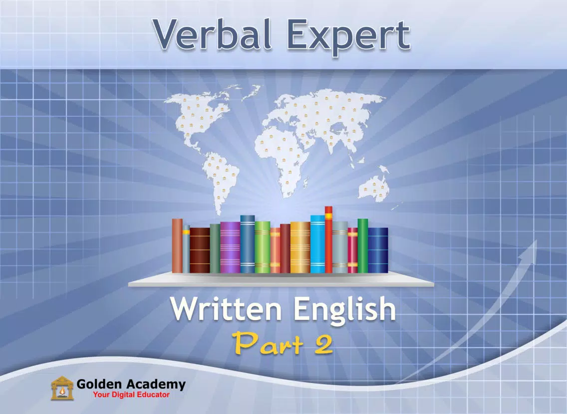 Verbal Expert : Written English Part 2 FREE iPad Screenshots