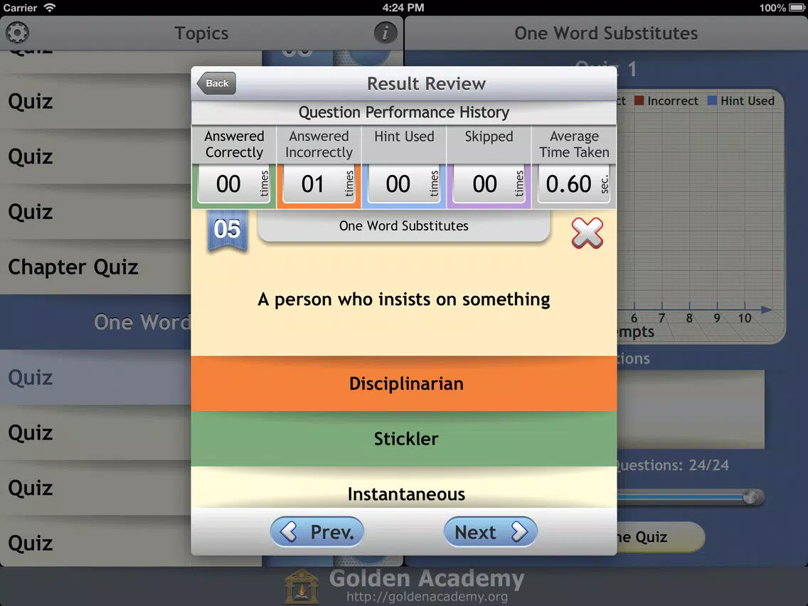 Verbal Expert : Written English Part 2 FREE iPad Screenshots
