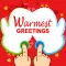Warmest Greetings - Left and Right Drawing