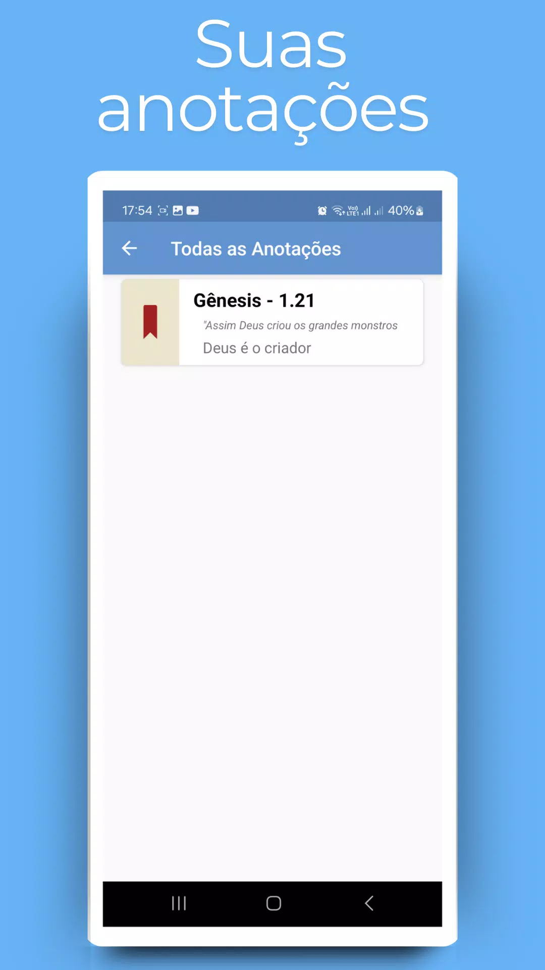Bíblia em Áudio Screenshots