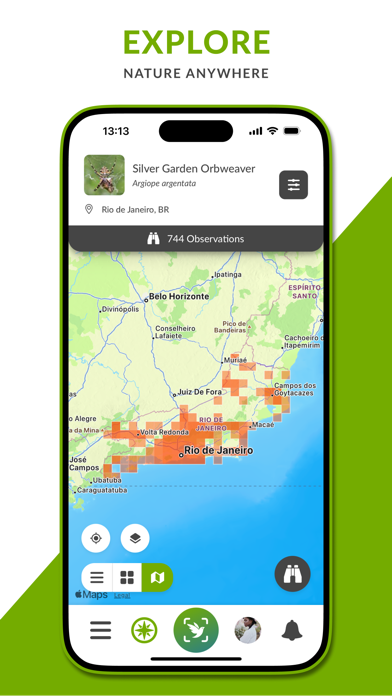 iNaturalist Next سکرین شاٹس