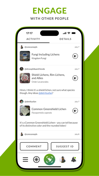 iNaturalist Next سکرین شاٹس