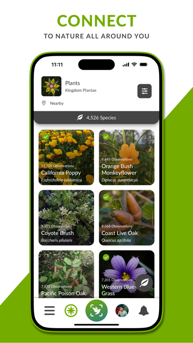 iNaturalist Next سکرین شاٹس