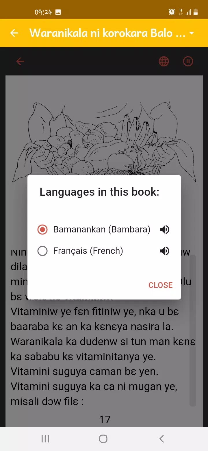 Health - French and Bambara Screenshots