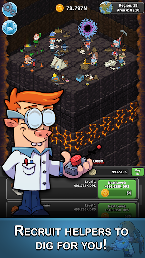 Tap Tap Dig: Idle Clicker Game Screenshots