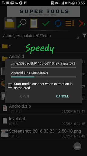 7Zipper - File Explorer (zip, Screenshots