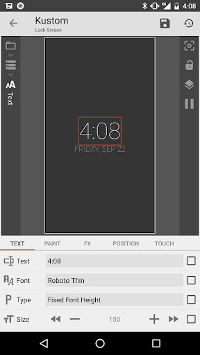 KLCK Kustom Lock Screen Maker Screenshots