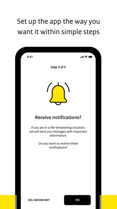 NL-Alert Screenshots