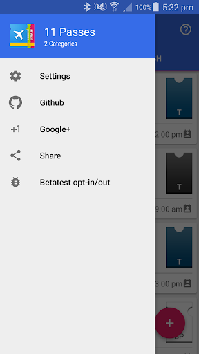 PassAndroid Passbook viewer Screenshots