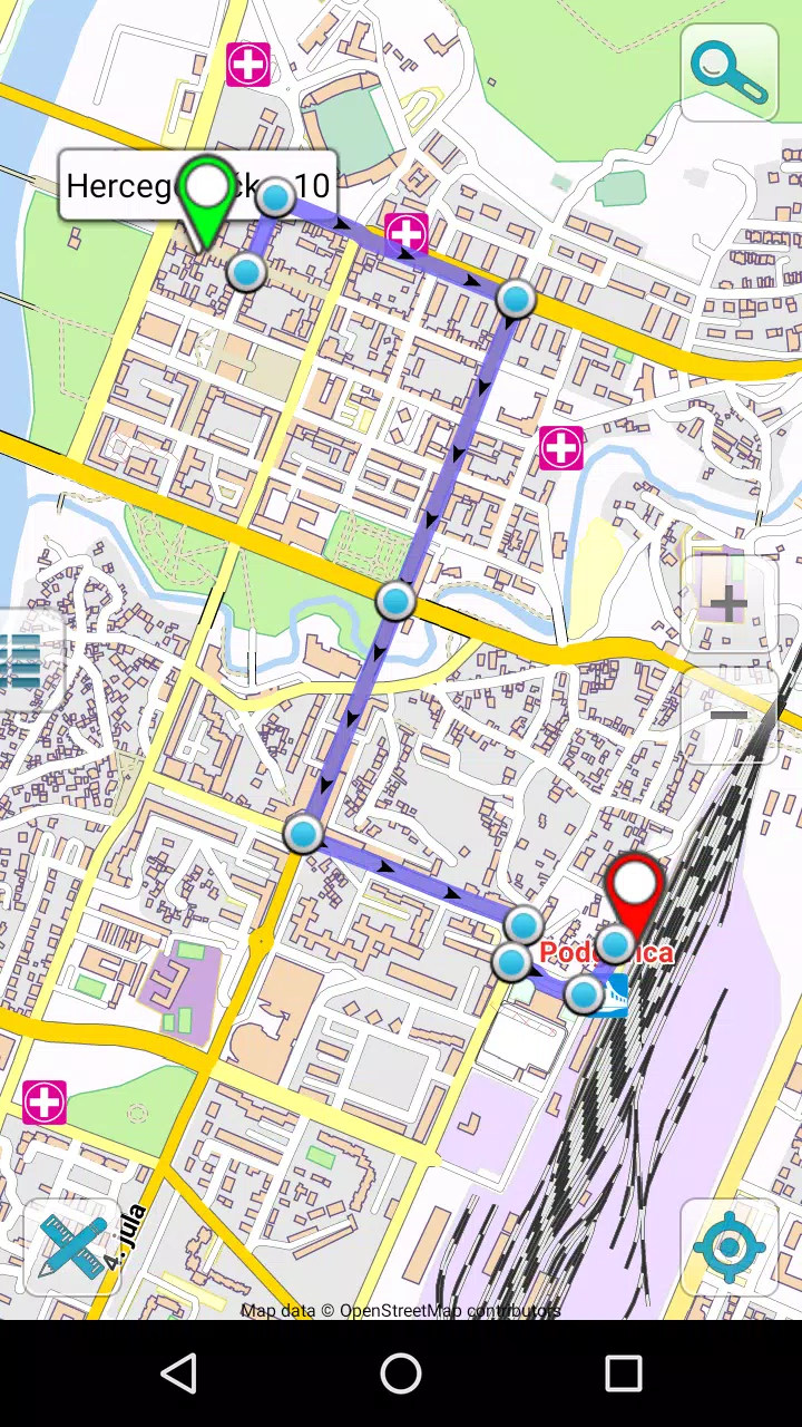 Map of Montenegro offline Screenshots