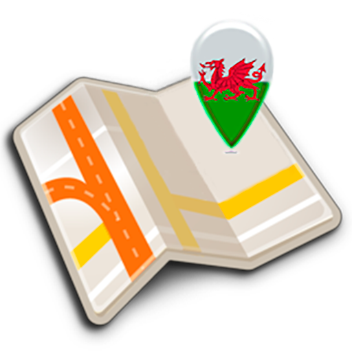 Map of Wales offline