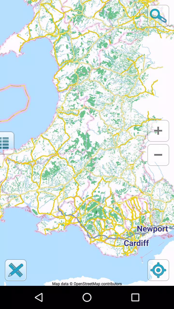 Map of Wales offline Screenshots