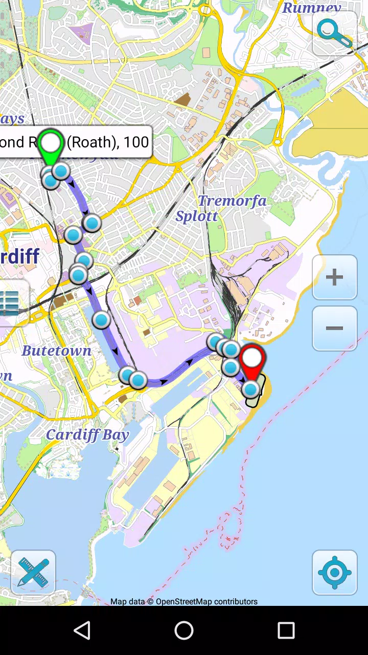 Map of Wales offline Screenshots